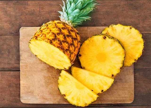 Include pineapple regularly in daily meals to treat gout