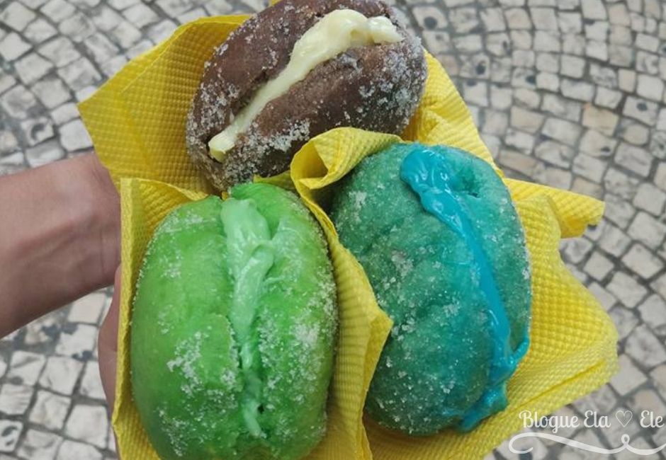 as bolas de berlim vegan dão cor a Lisboa berlineta+ bolas de berlim coloridas + Lisboa + parque das nações+ vegan + receitas vegetarianas + bolas de berlim azuis e verdes + blogue português de casal + pedro e telma + ela e ele+ ele e ela