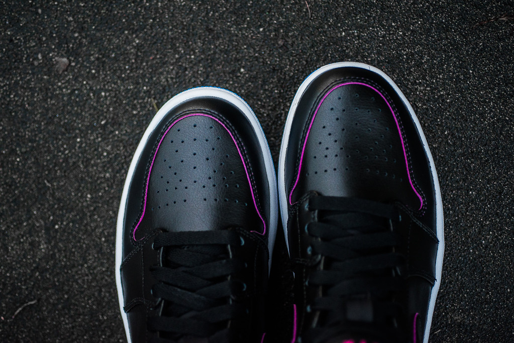 KIX & LIDZ: Air Jordan 1 Mid “Black, Fire Pink & Photo Blue”