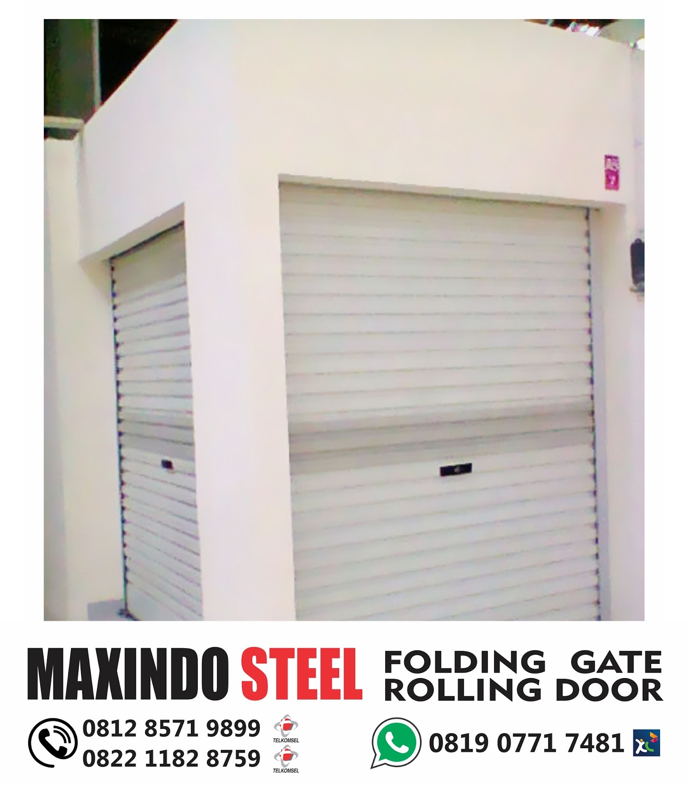 DAFTAR HARGA ROLLING DOOR DAN FOLDING GATE JUAL ROLLING DOOR ONE