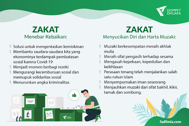 menebar kebaikan menyucikan diri