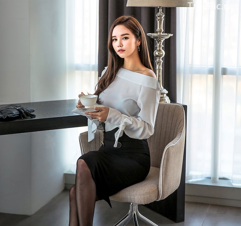 Korean Fashion Model - Chloe Kim - Indoor Photoshoot Collection - TruePic.net - Picture 42