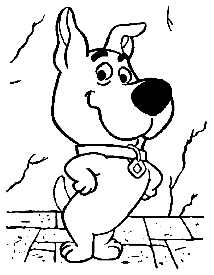 Scooby Doo Coloring Pages Scooby Doo Coloring Pages