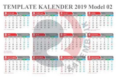 Download Template Kalender Caleg.cdr - KARYAKU