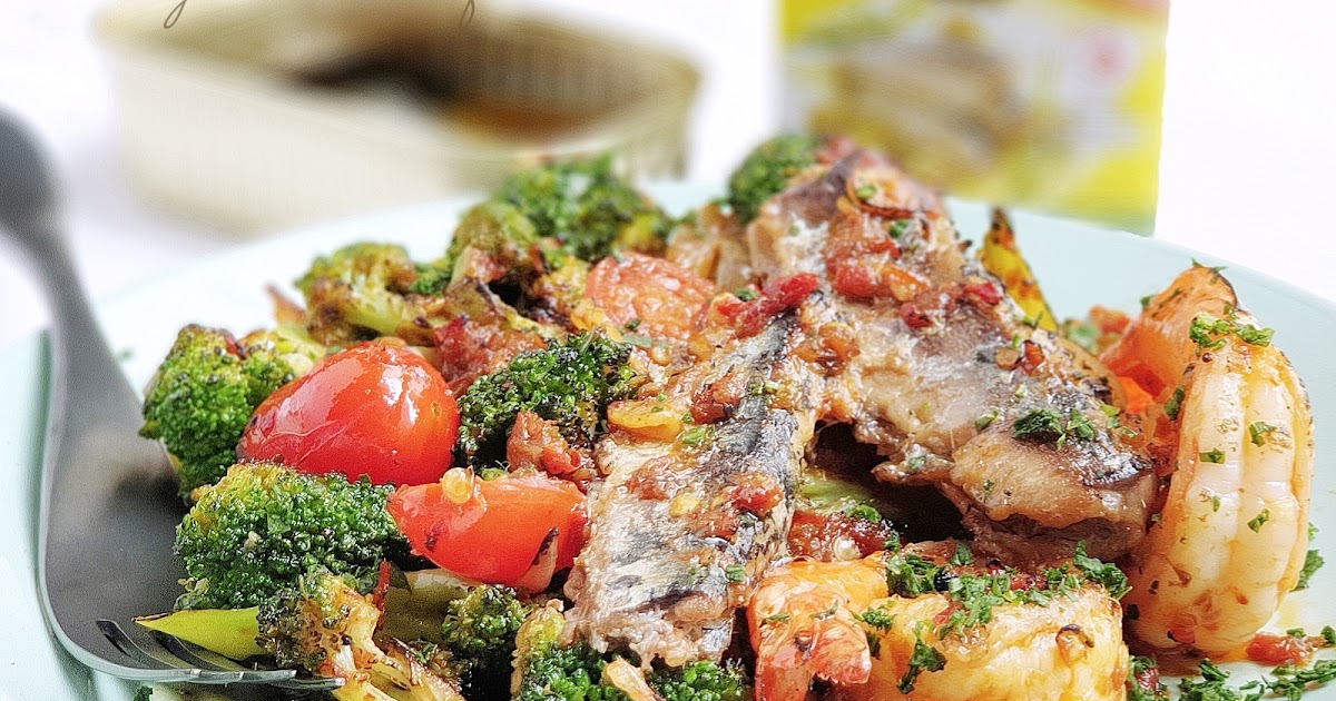 LadyHomeChef Spicy Sardine and Vegetables Salad