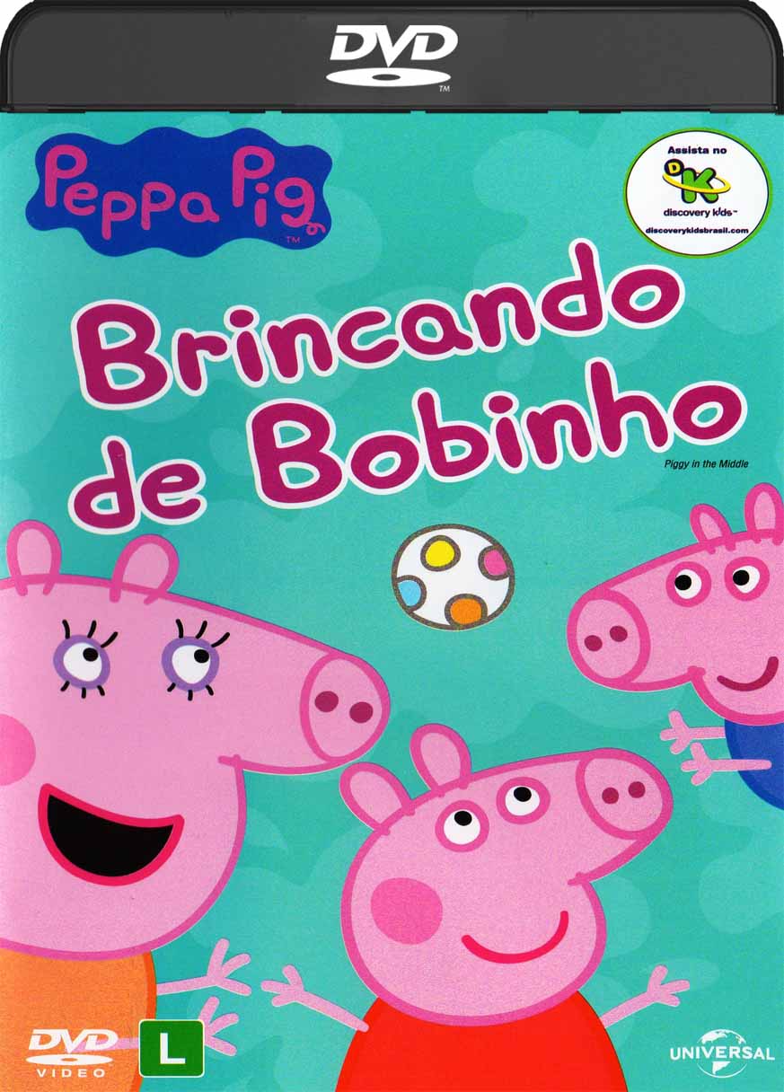 Peppa Pig Brincando de Bobinho (2015) DVD-R Oficial Peppa Pig Brincando de Bobinho (2015) DVD-R Oficial