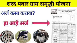 शरद पवार ग्राम समृद्धी योजना सुरू असा करा अर्ज डाऊनलोड शरद पवार ग्राम समृद्धी योजना सुरू असा करा अर्ज डाऊनलोड