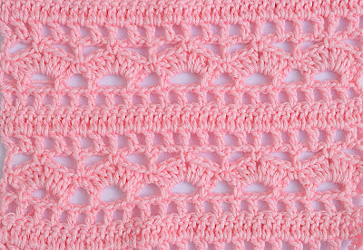 2 - Crochet Imagenes Puntada combinada para blusas y canesú por Majovel Crochet