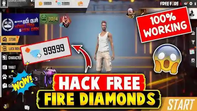 طريقة الحصول على جواهر فري فاير مجاناً (free fire diamonds)