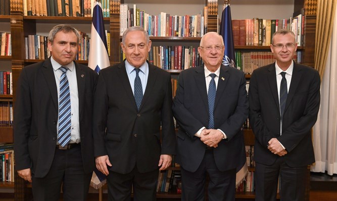 Netanyahu, Elkin e Levin se reúnem com o presidente
