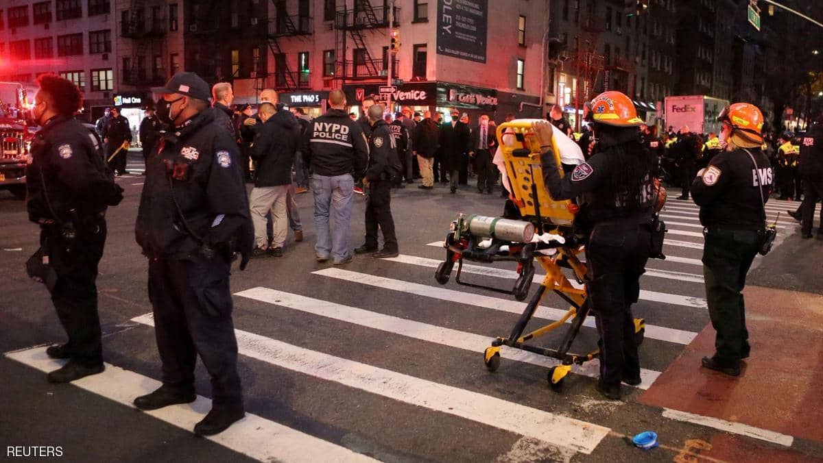 New York Police arrest a woman who carried out the Manhattan run over