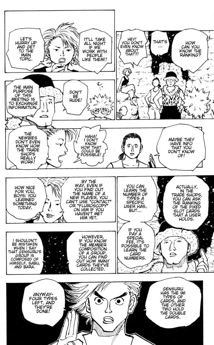 Hunter X Hunter Chapter 154 Hunter X Hunter Manga Online