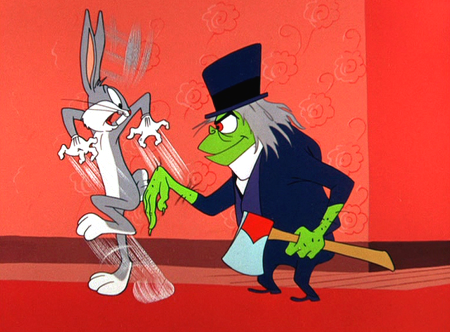 13 LOONEY TUNES / Bugs Bunny In "Hyde And Hare" 1955