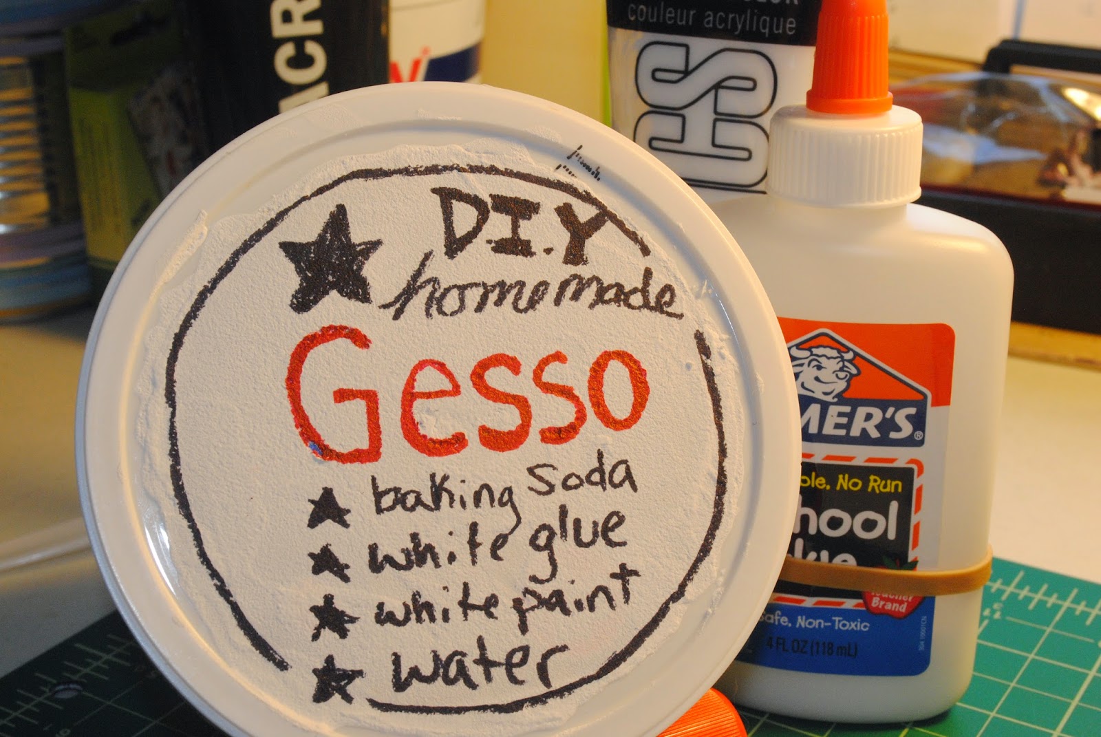 How to Make Clear Gesso at Home, Homemade Gesso Recipe and Uses of Clear  Gesso