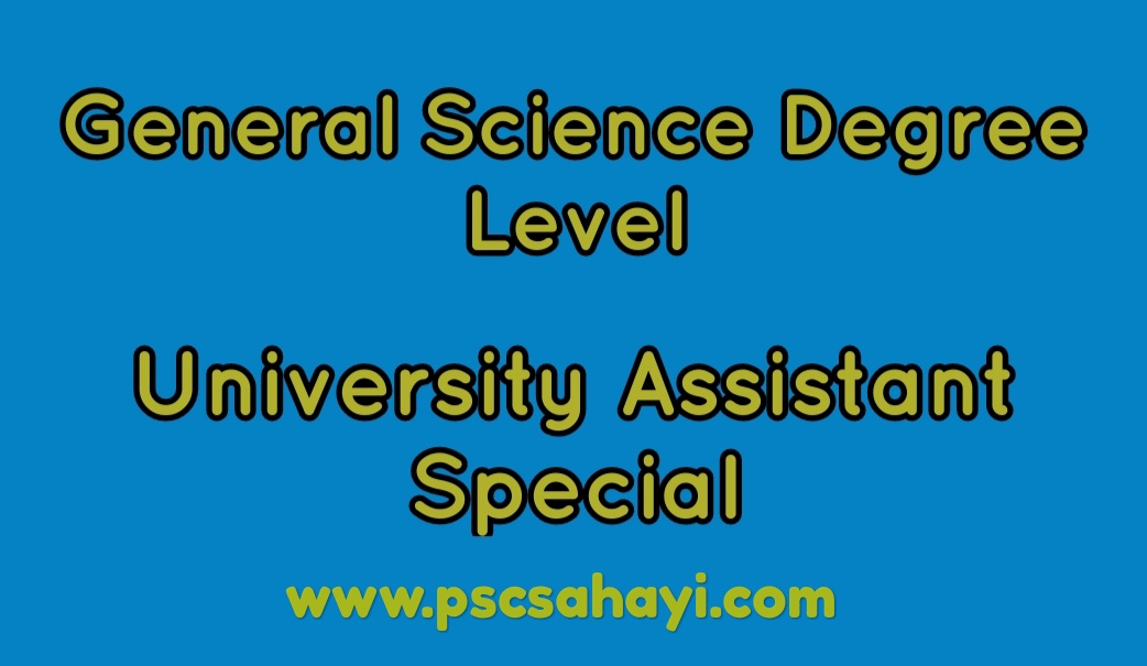 General Science Degree Level