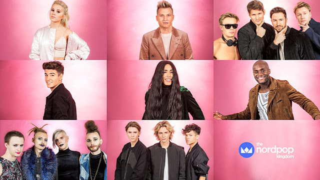 Participantes del Andra Chansen del Melodifestivalen 2017 (Photo: SVT) Participantes del Andra Chansen del Melodifestivalen 2017 (Photo: SVT)