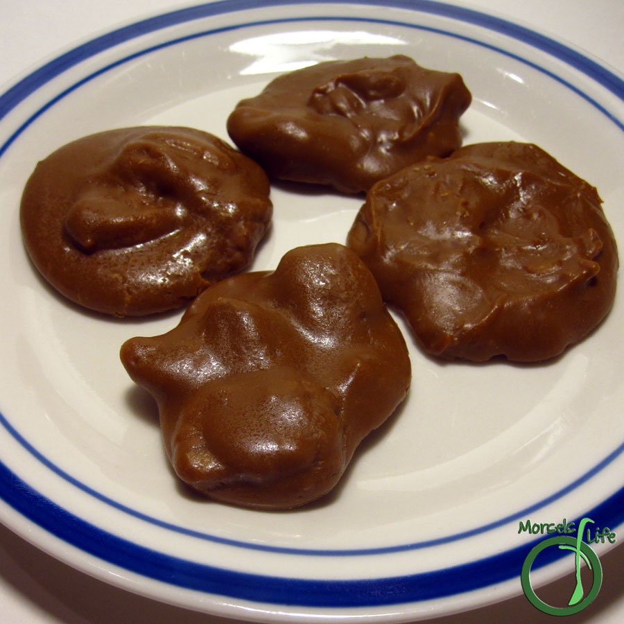 Morsels of Life - Pecan Pralines - Pecans enrobed in a sweet and velvety caramelized sugar.