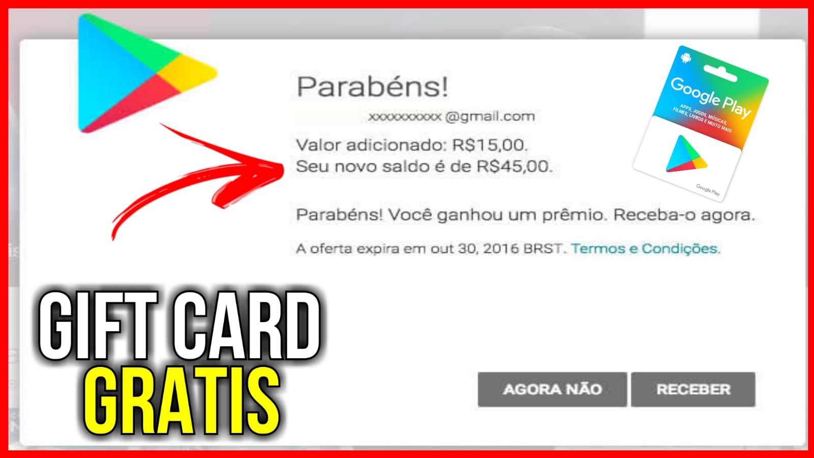 Gifty Free Gift Cards & Rewards Melhor App Para ganhar