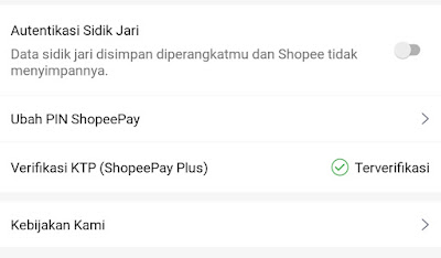 Cara Upgrade Akun ShopeePay Menjadi ShopeePay Plus