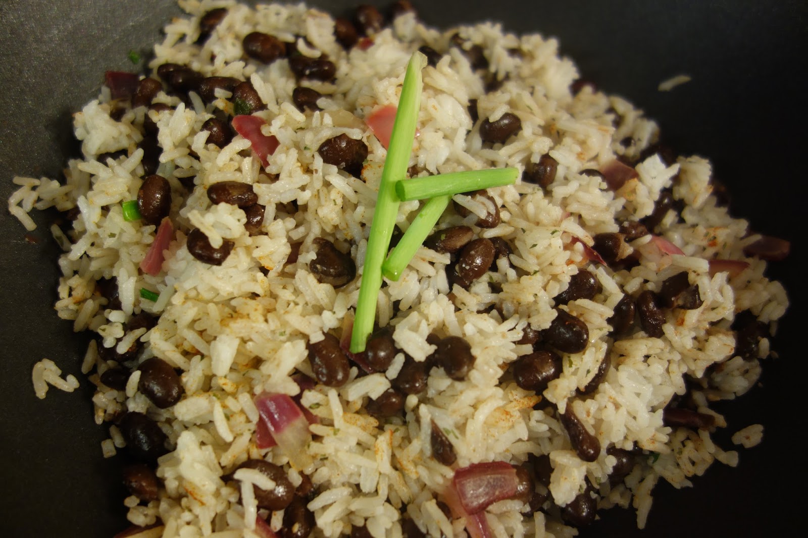 The Overdeeps Rice and Beans Dinner On The Table in 30 Minutes