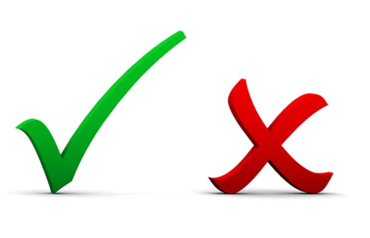 Крестики и галочки для презентации