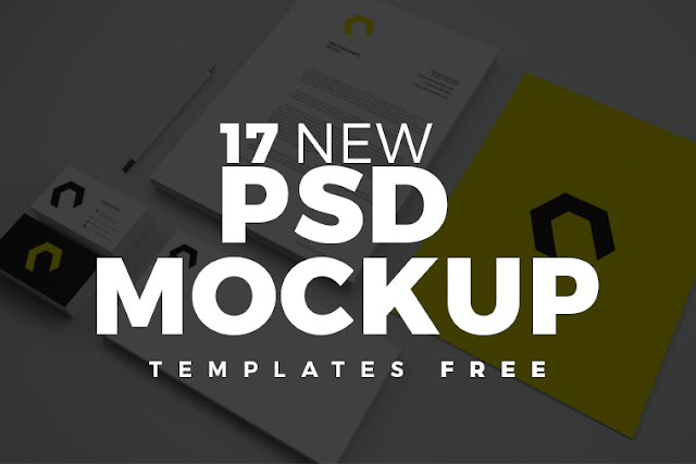 17 New Free PSD Mockup Templates - Graphic Design Freebies