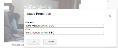 cara menulis artikel SEO