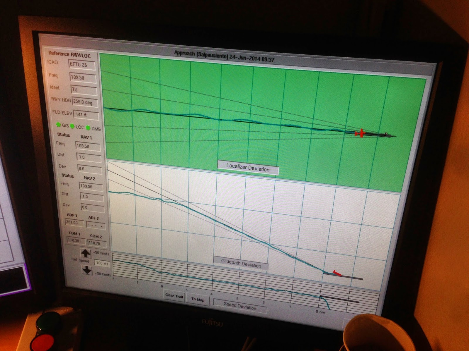 Pilot's Logbook First day of IFR training!