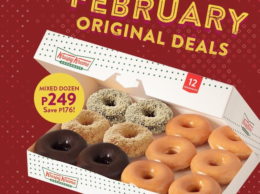 Krispy Kreme February Original Deals Promo