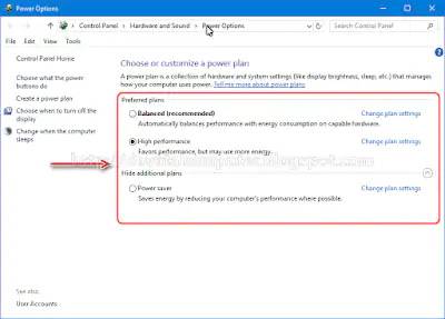 Cara Mengembalikan Power Plans yang Hilang di Windows 10
