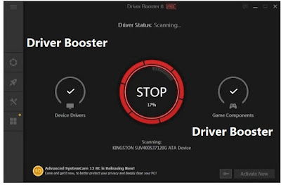 برنامج Driver Booster | متخصص البحث عن التعريفات اخر اصدار+التفعيل مدى الحياة