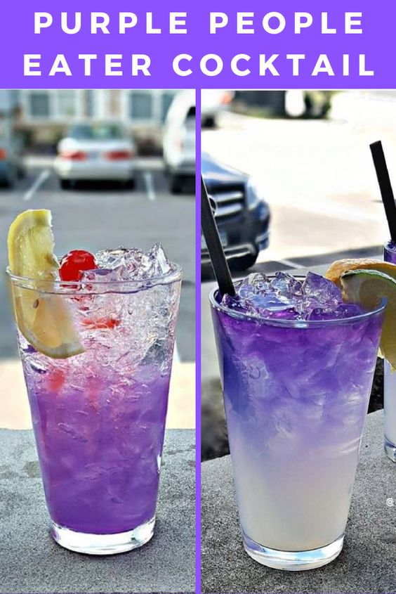 PURPLE PEOPLE EATER COCKTAIL - Food and Drink