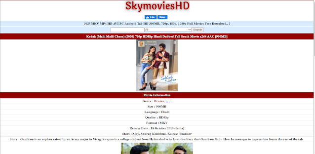 SkymoviesHD 2020: Watch & Download Latest Bollywood, Hollywood HD Movies