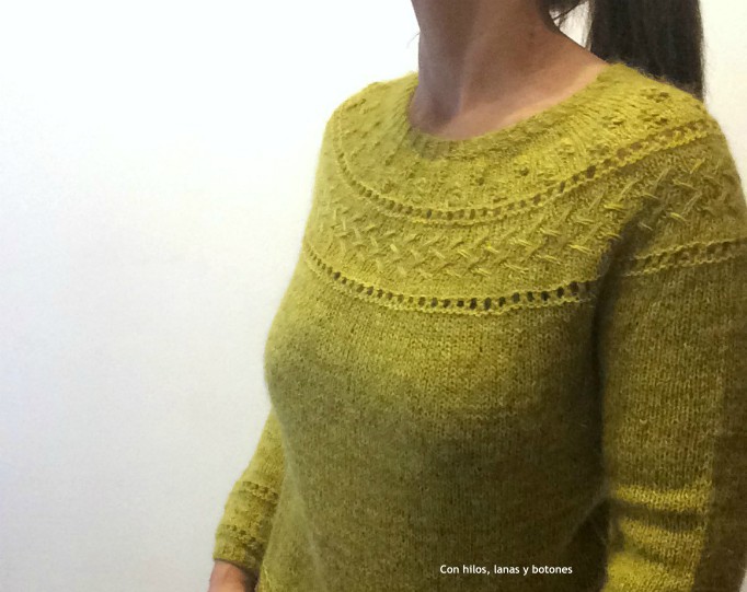 Con hilos, lanas y botones: Jersey Hardy (patrón de Lola Dacosta)