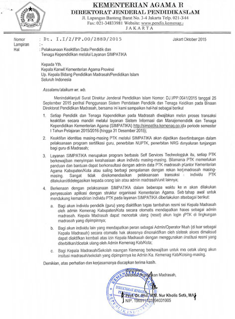 Contoh Surat Edaran Madrasah Contoh Surat