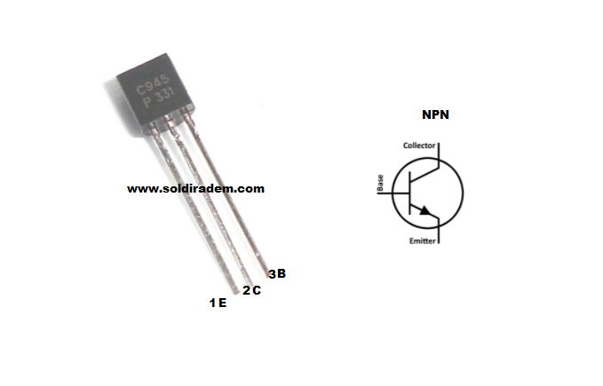 Persamaan Transistor C945 (NPN)