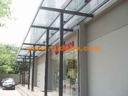 kanopi kaca, canopy kaca, spider kaca, atap kaca, canopy kaca spider ...