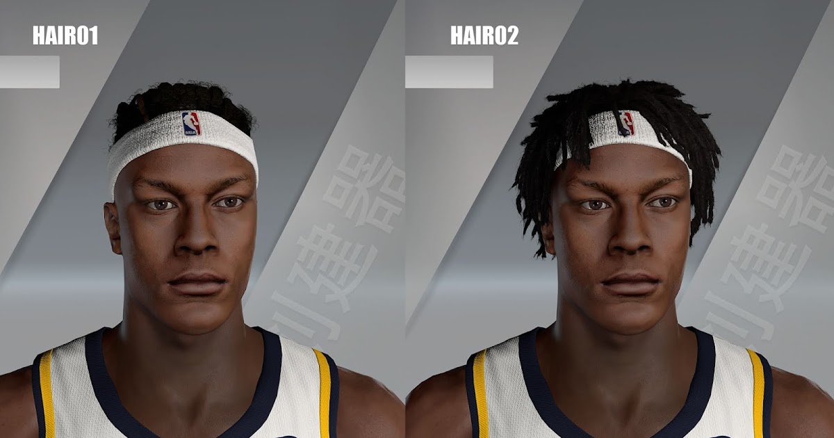 Myles Turner Cyberface, Dual Hair and Body Model (Dual