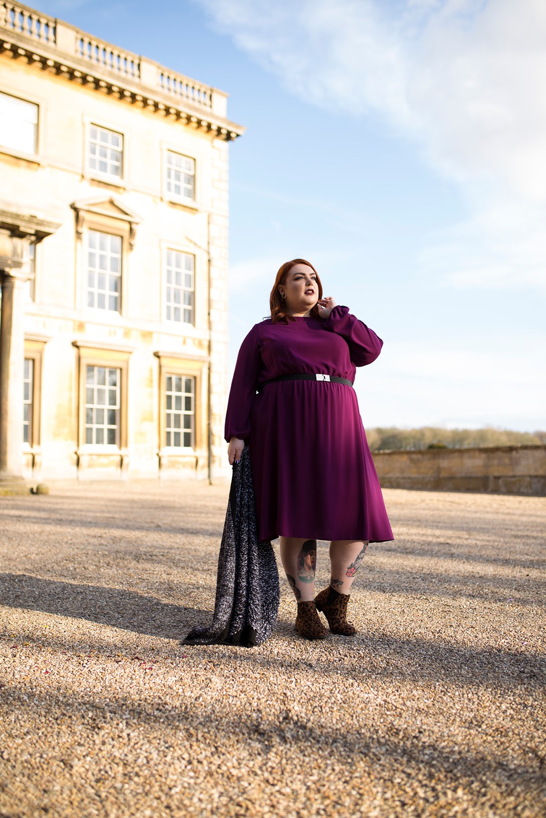 simply be purple dress