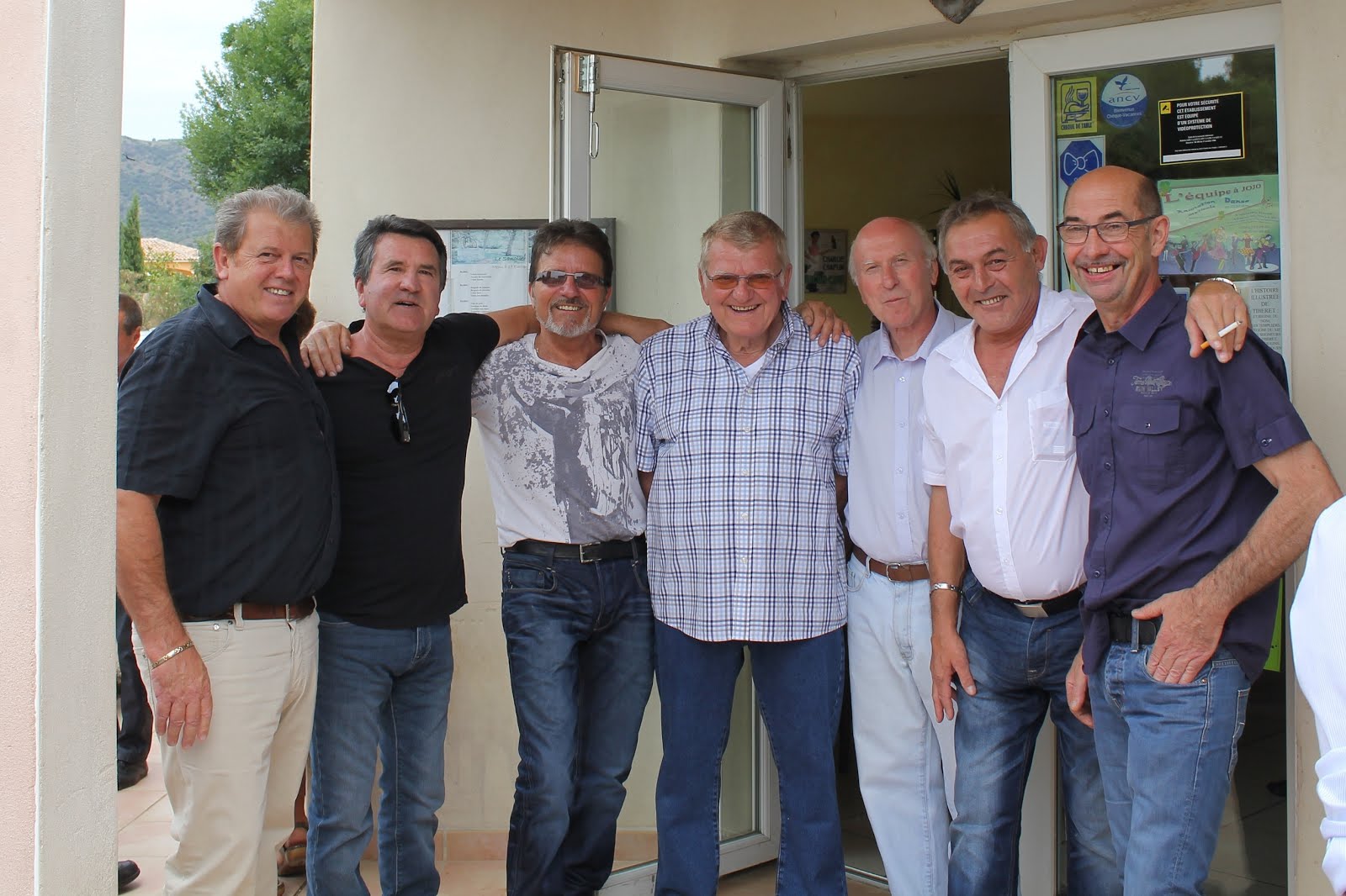 Un groupe d'Anciens de la Maintenance SIMO LODEVE 34 - 2014