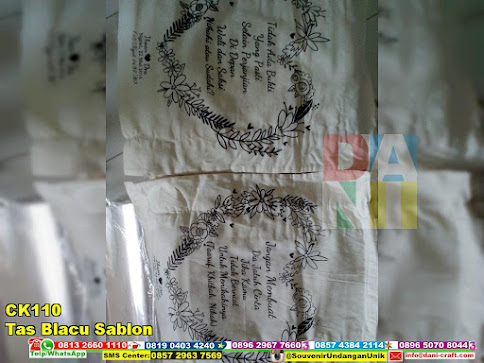 jual Tas Blacu Sablon