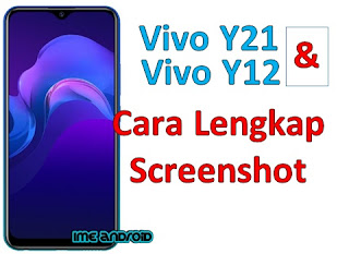 Cara screenshot Vivo Y12