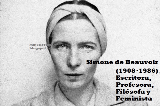 Resultado de imagen para imagen Simone de Beauvoir