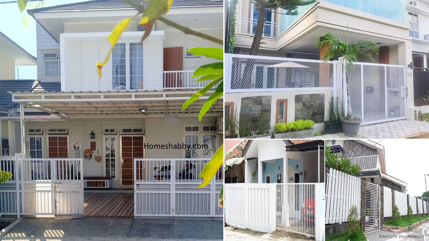 6 Desain Model Pagar Besi Minimalis Membuat Tampilan Depan Rumah Tambah