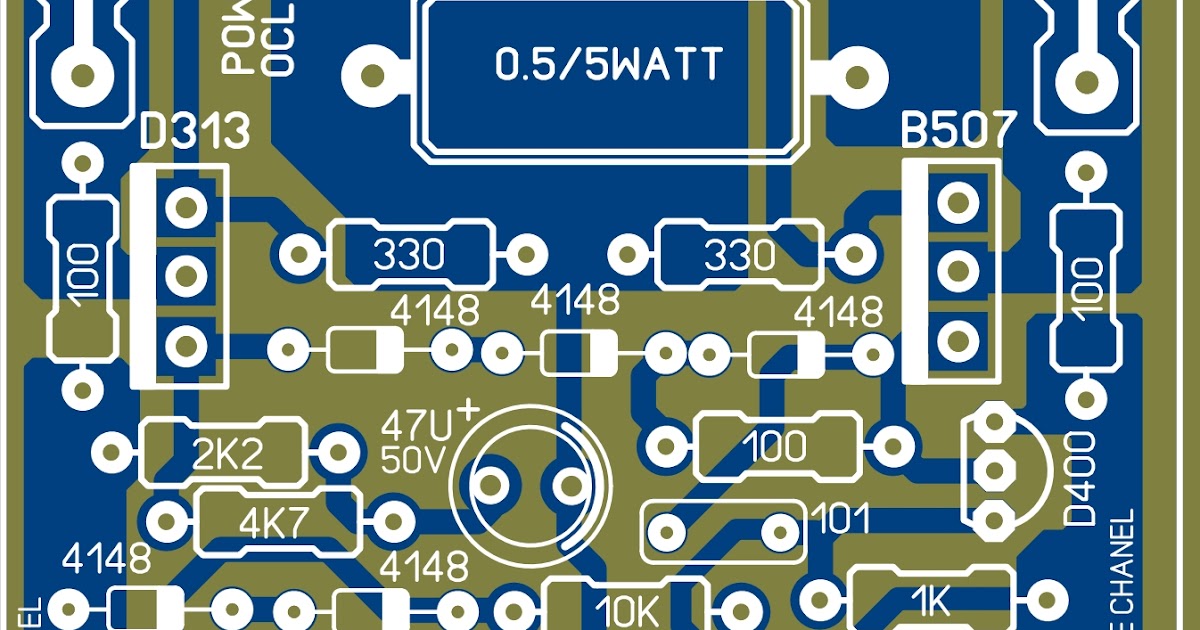 Cara merakit ampli 150 watt OCL - BLOGKAMARKU
