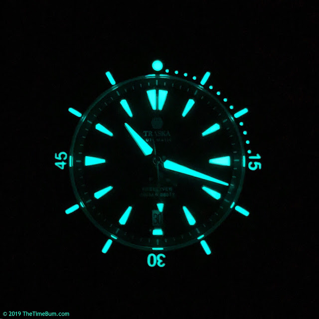 Traska Freediver, Version 2, lume