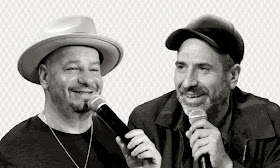 Jeff Ross and Dave Attell Bumping Mics