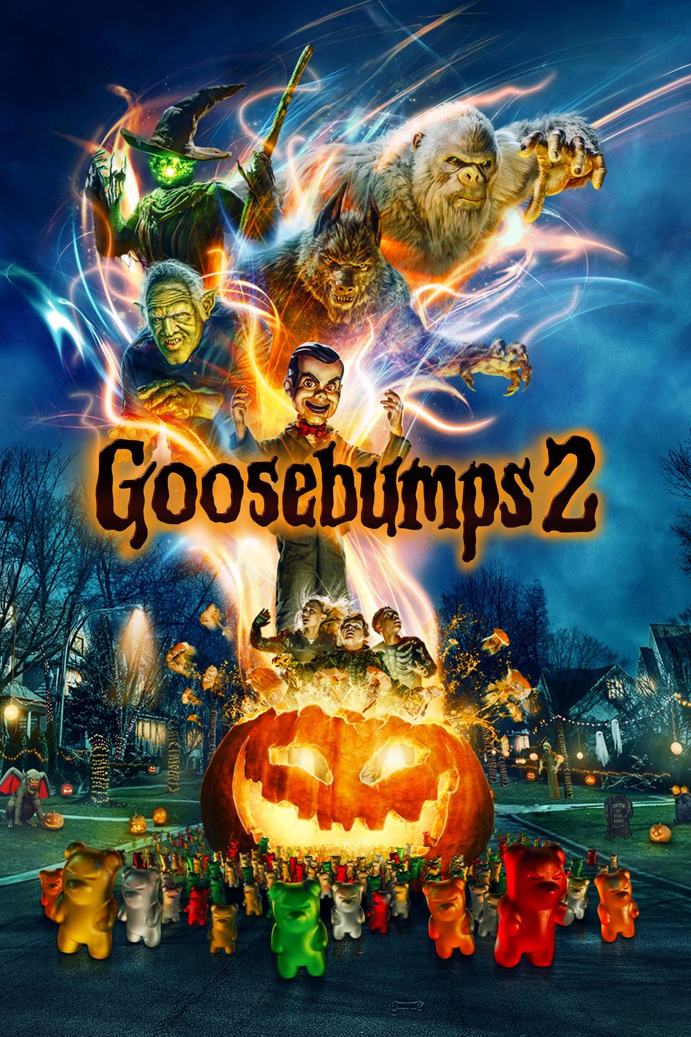 Goosebumps 2 Haunted Halloween (2018) 720p BBRip Hindi Dubbed