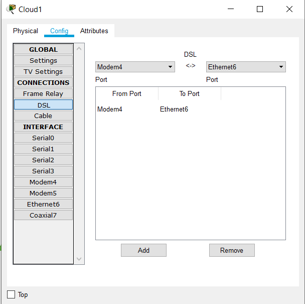 Cara Konfigurasi DSL modem di Cisco Packet Tracer