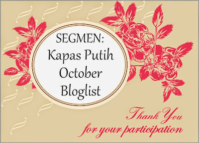 SEGMEN: Kapas Putih October Bloglist